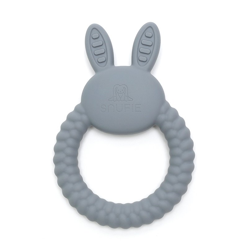 Snufie Silicone Bijtring Steel