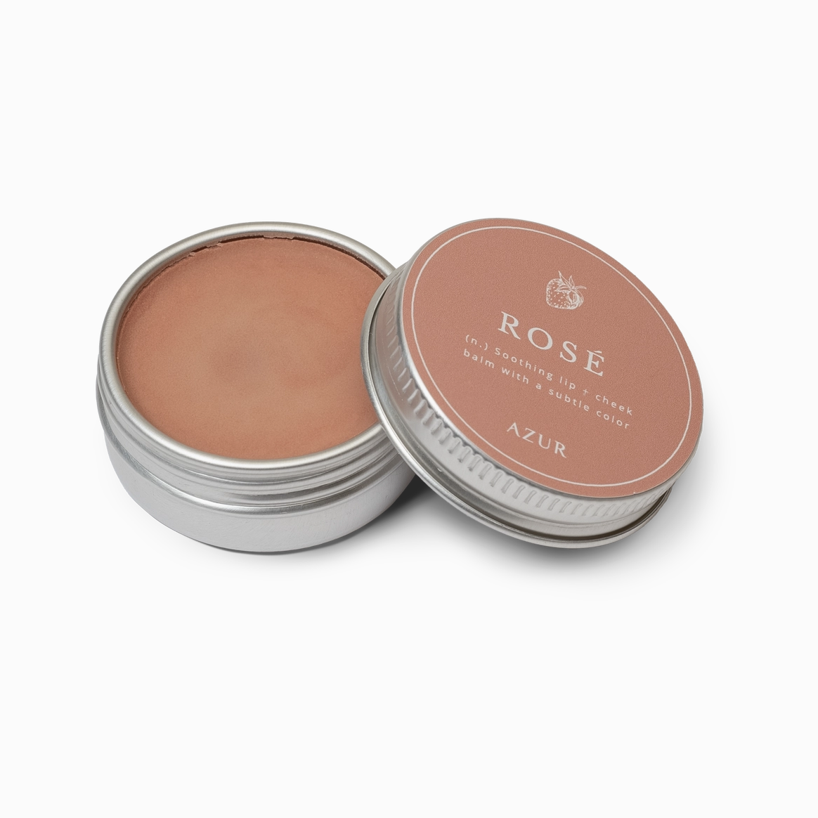 Natuurlijke lippenbalsem rosé