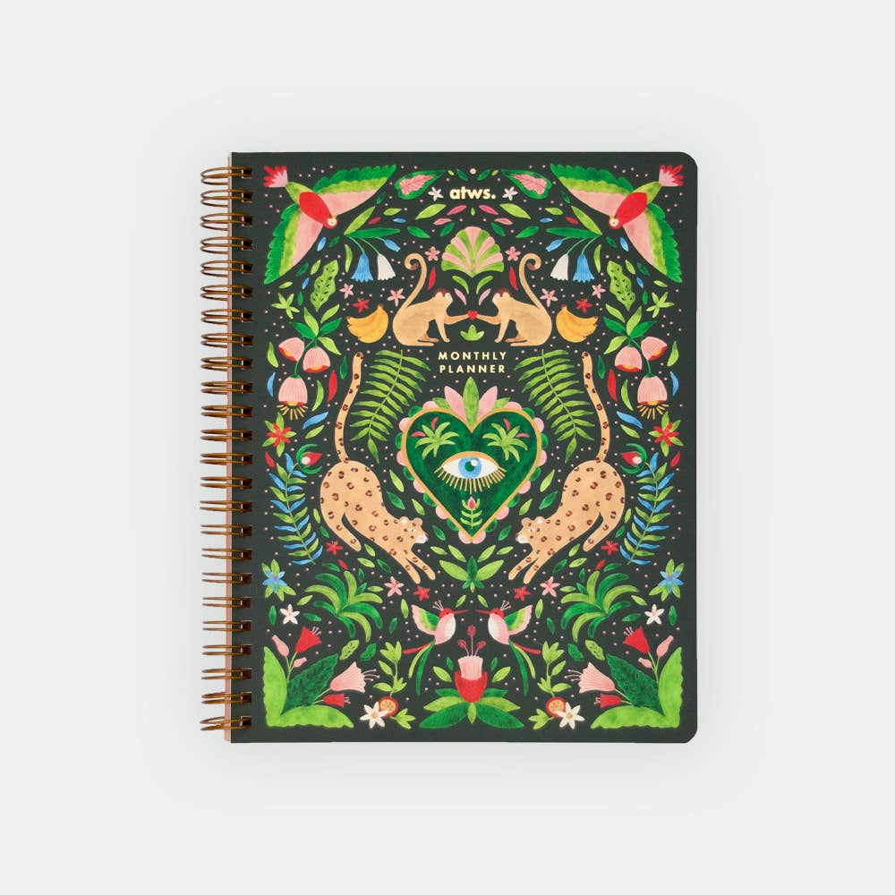 Green Jungle Maandplanner