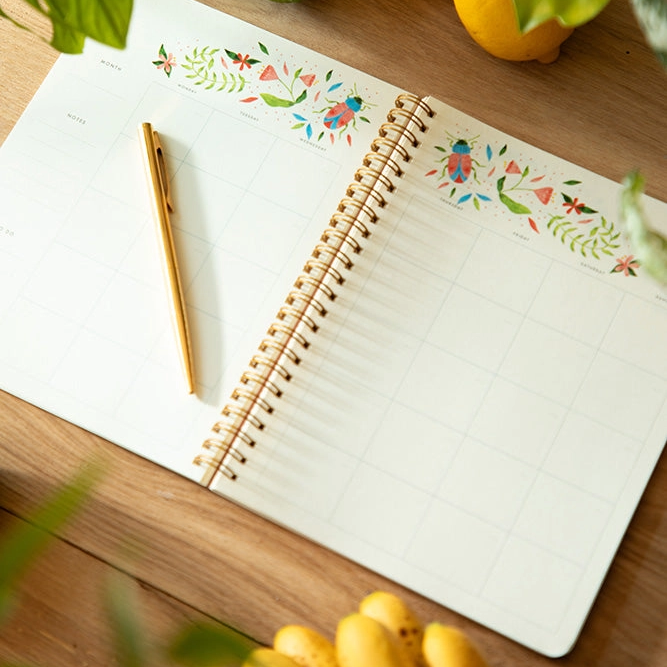 Green Jungle Maandplanner