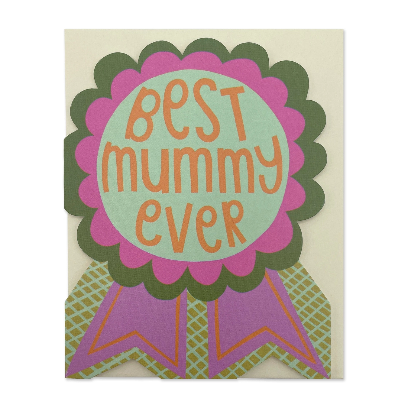 Kaart 'best mummy ever'