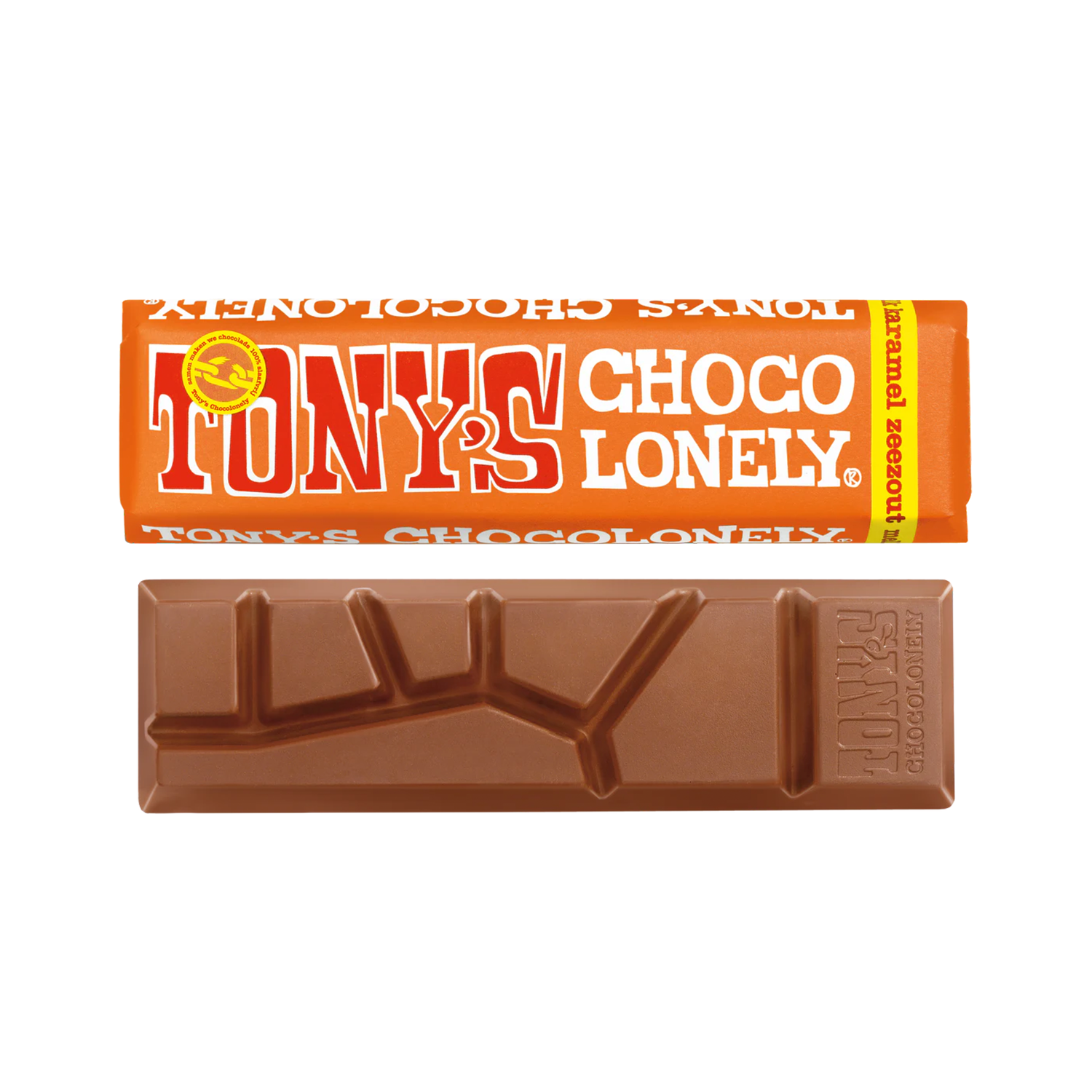 Tony mini melk karamel zeezout