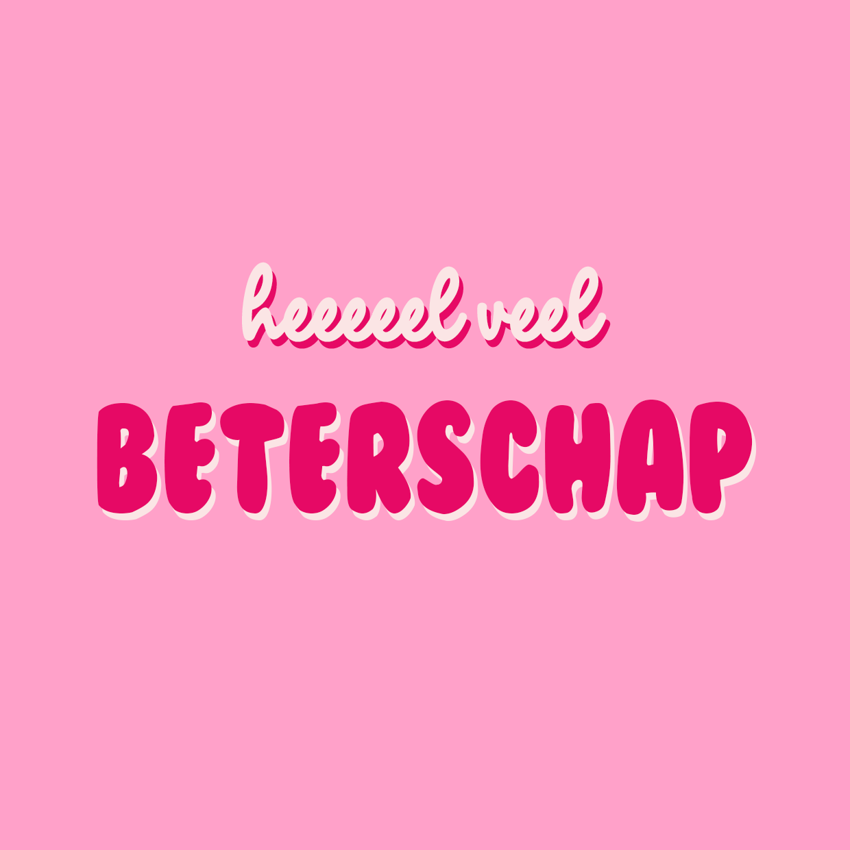 Wenskaart 'Beterschap'