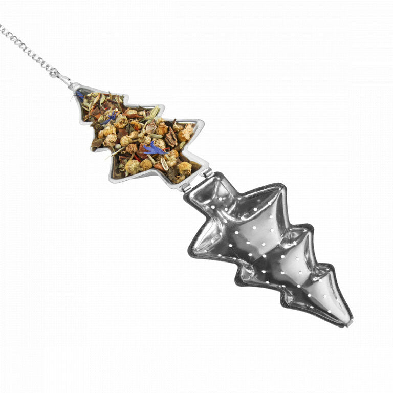 Thee ei rvs kerstboom