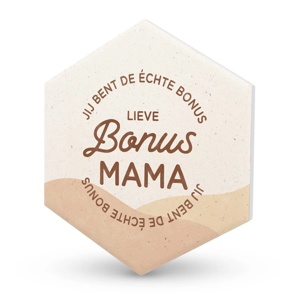 Onderzetter 'Bonus mama'