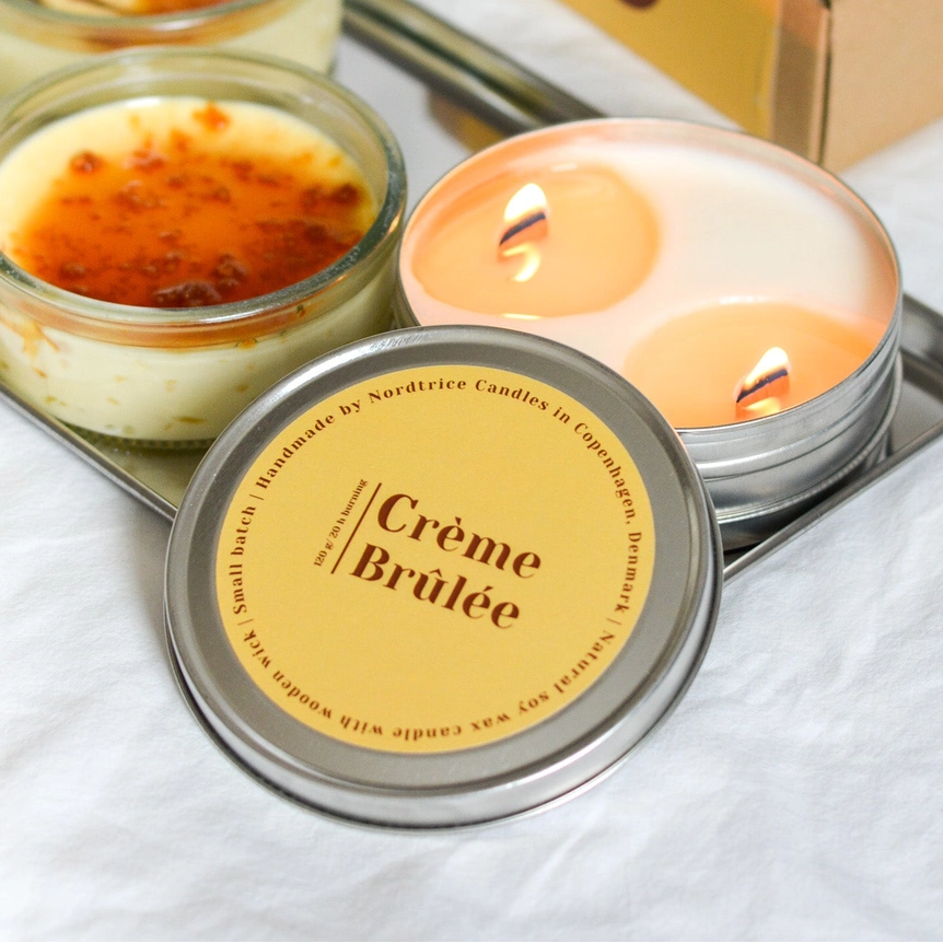 Crème Brûlée kaars
