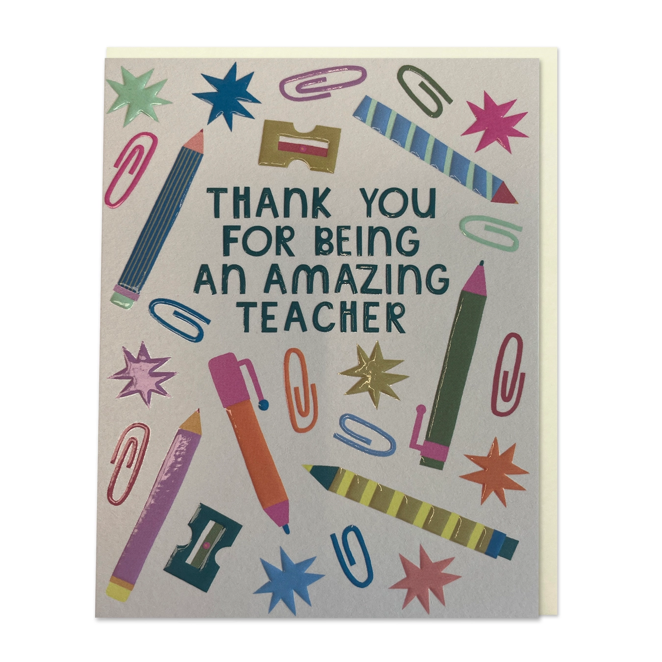 Kaart 'amazing teacher'