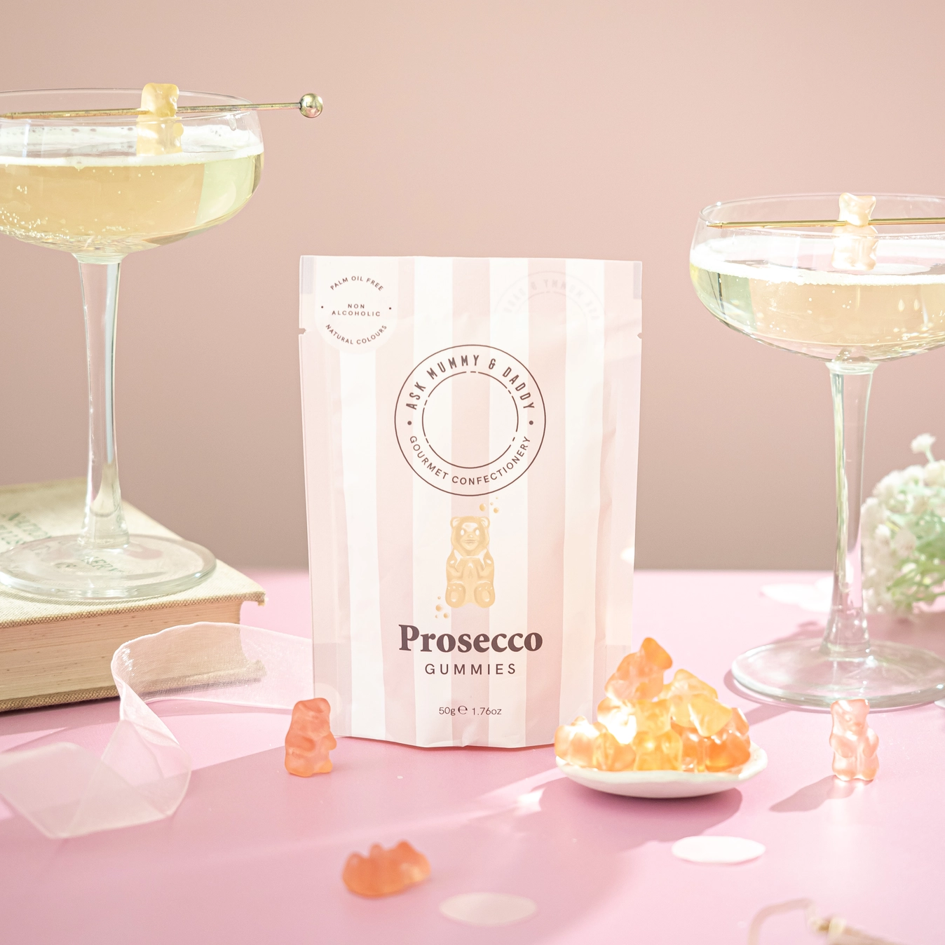 Snoep 'prosecco gummies'