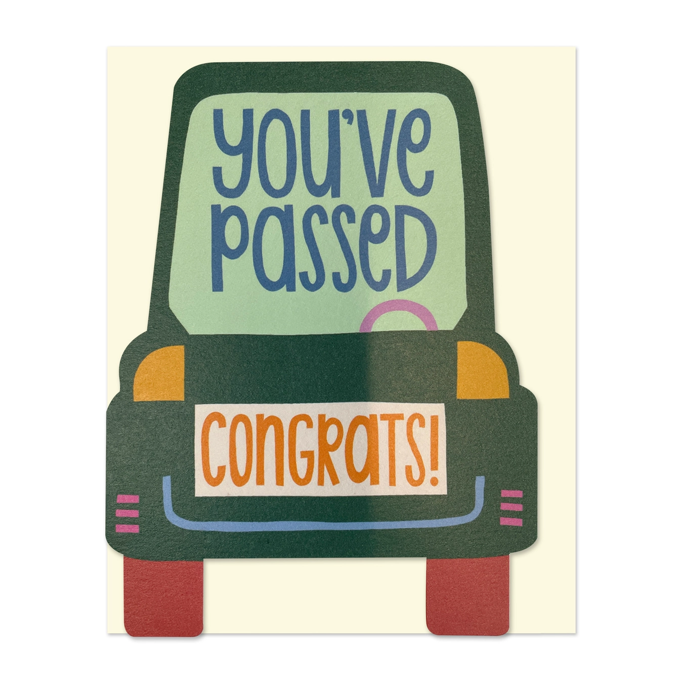 Kaart 'you've passed'