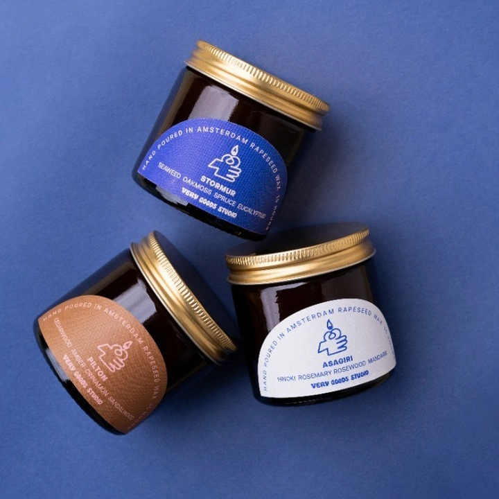 PILTON 60 ml geurkaars