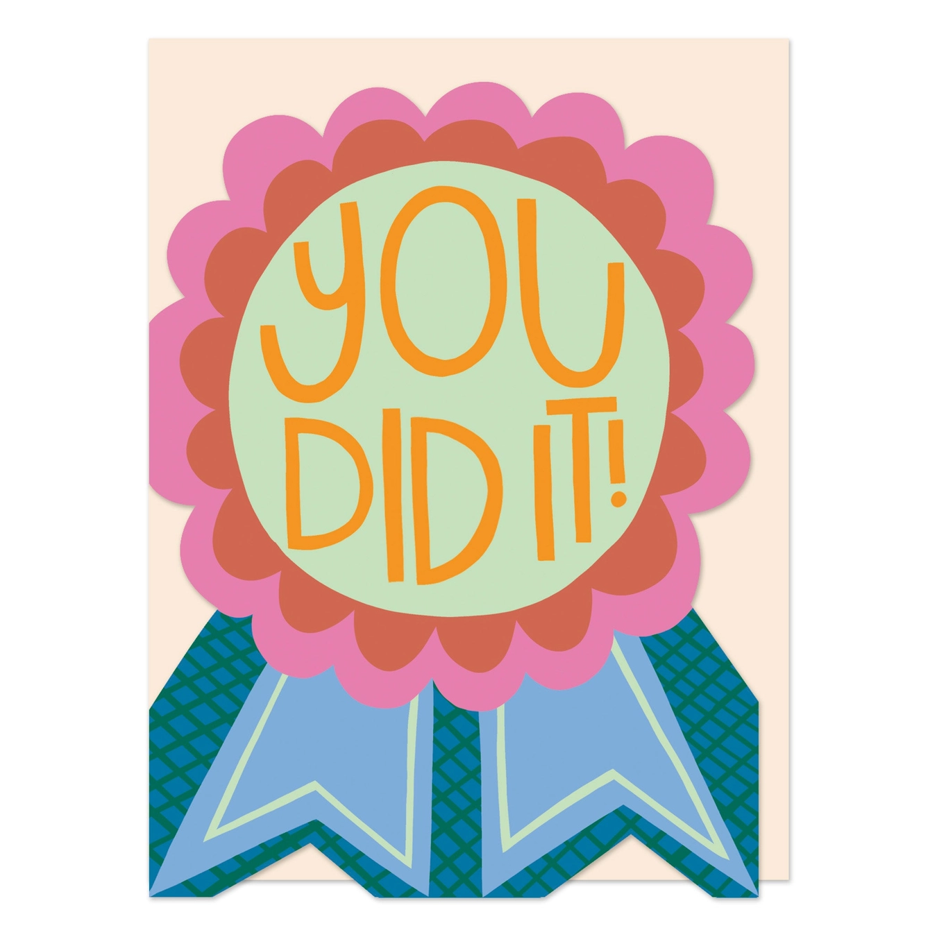 Kaart 'you did it'
