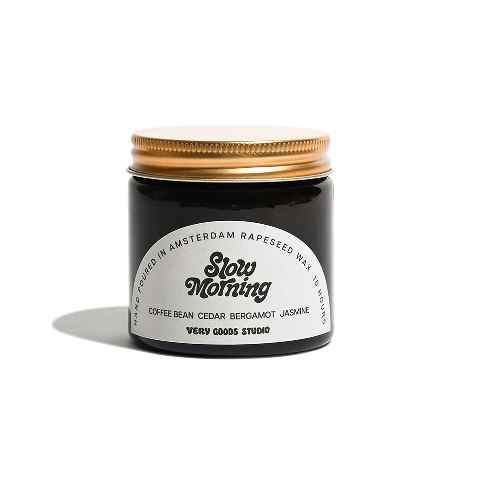 SLOW MORNING 60ml geurskaars