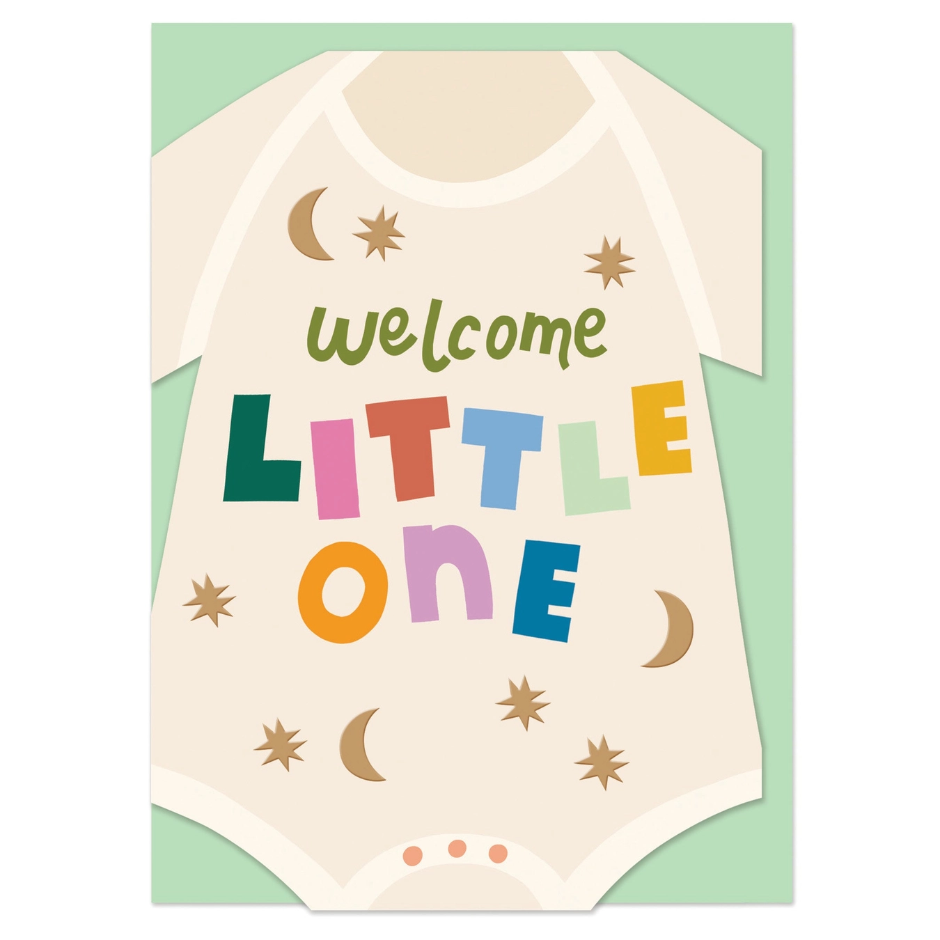 Kaart 'welcome little one'