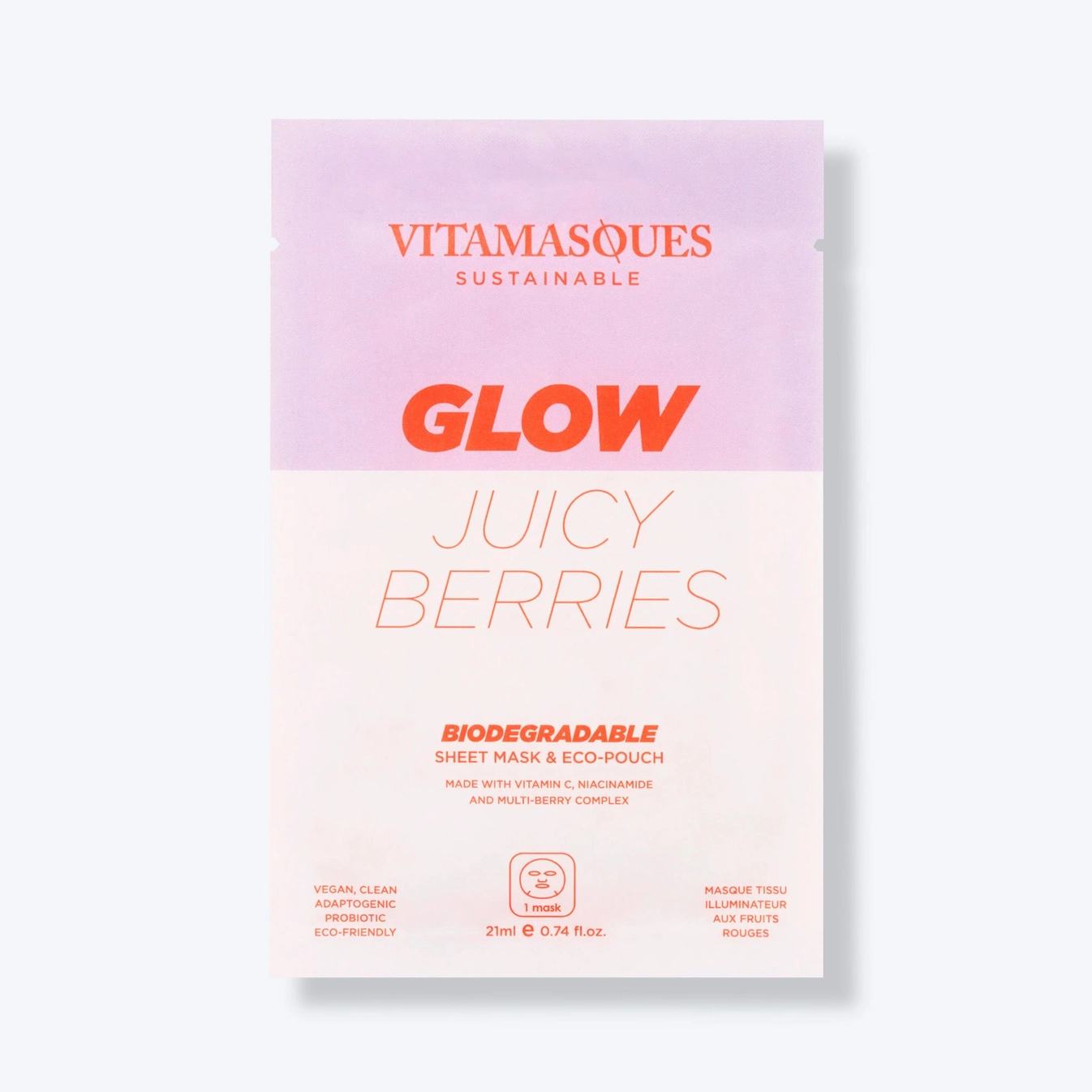 Glow Juicy Berries gezichtsmasker