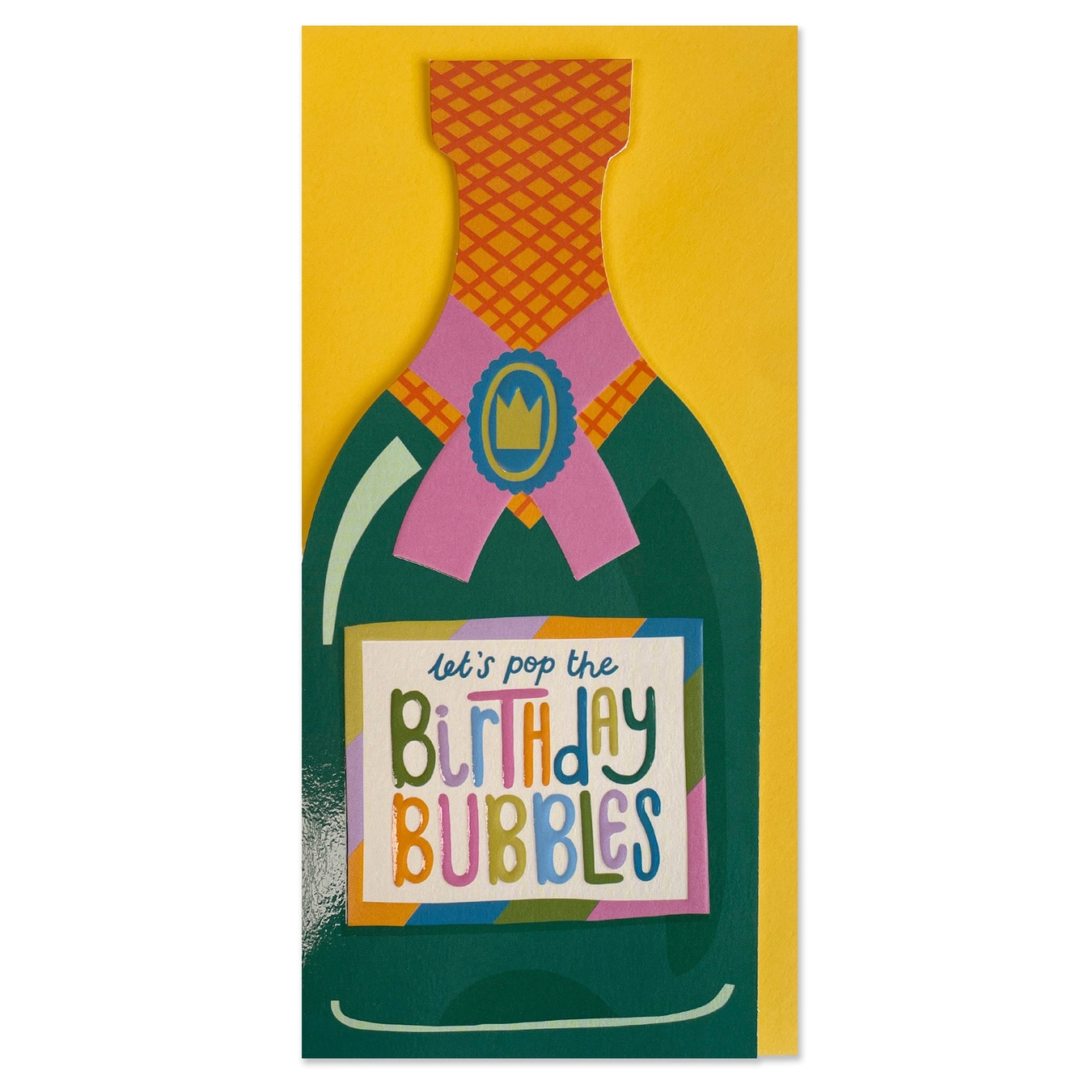 Kaart 'birthday bubbles'