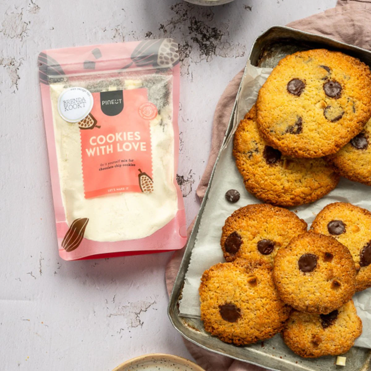 Cookies With Love Cadeaubox - Liefdevol & Warm Geschenk