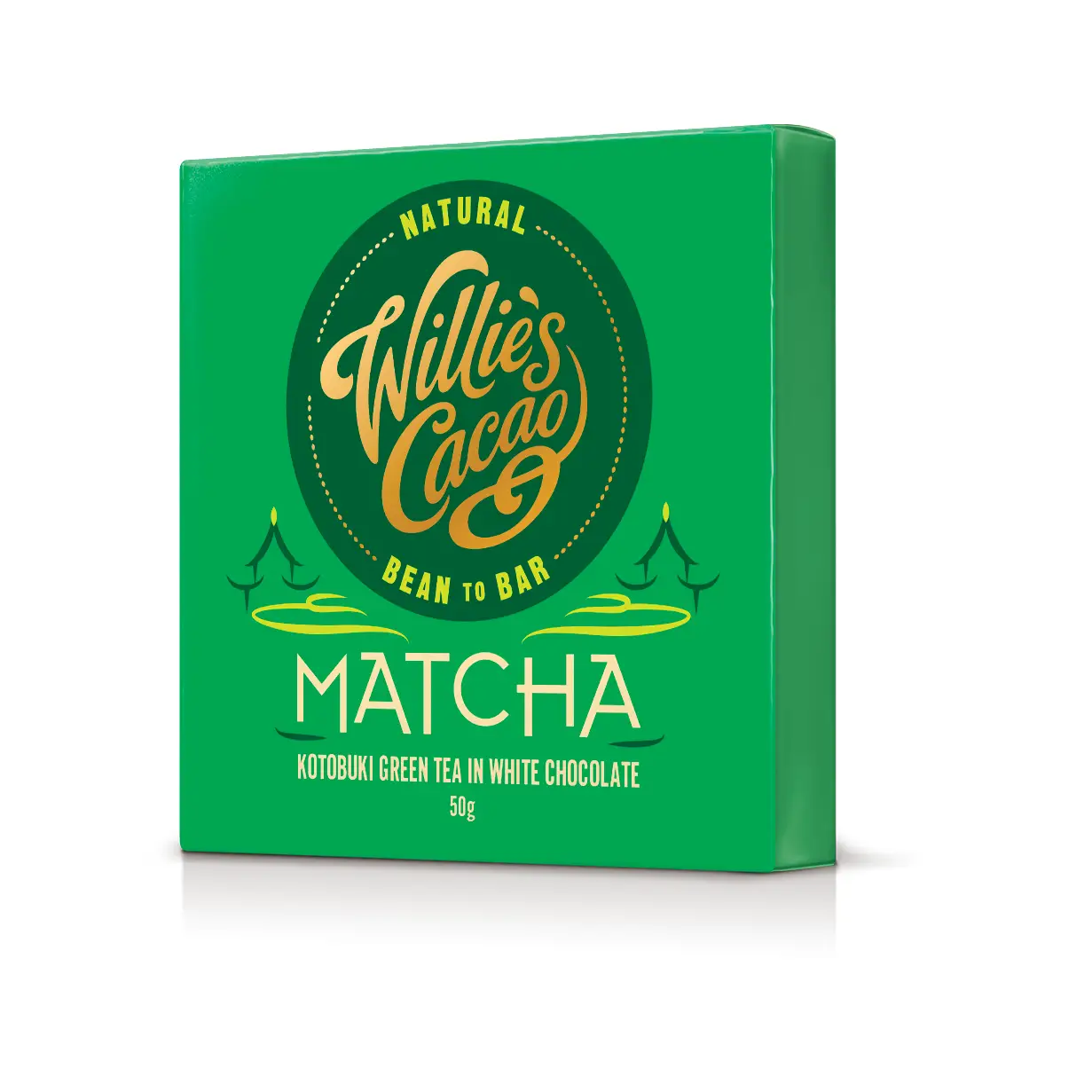 Matcha witte chocoladereep