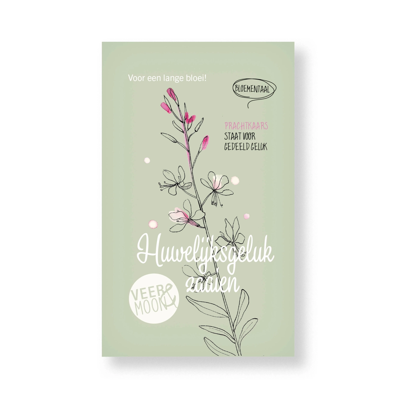 Bloemenzaden 'Huwelijksgeluk zaaien'