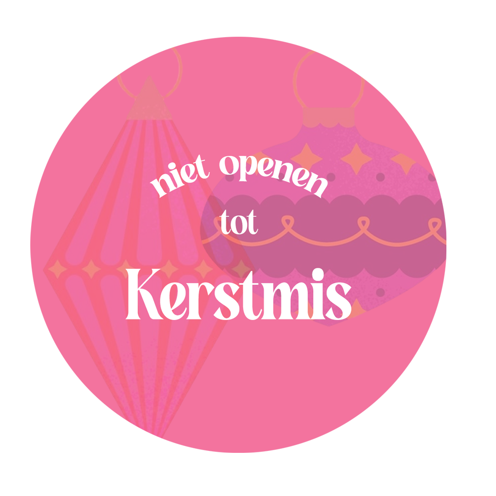 Niet openen tot kerstmis!