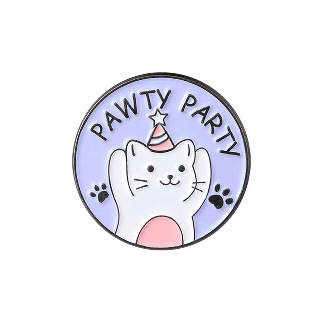 Pin Party Cat