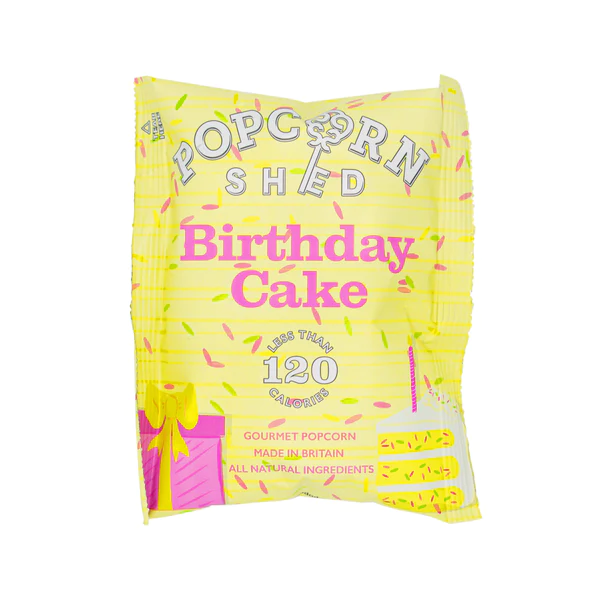 Popcorn 'birthday cake'